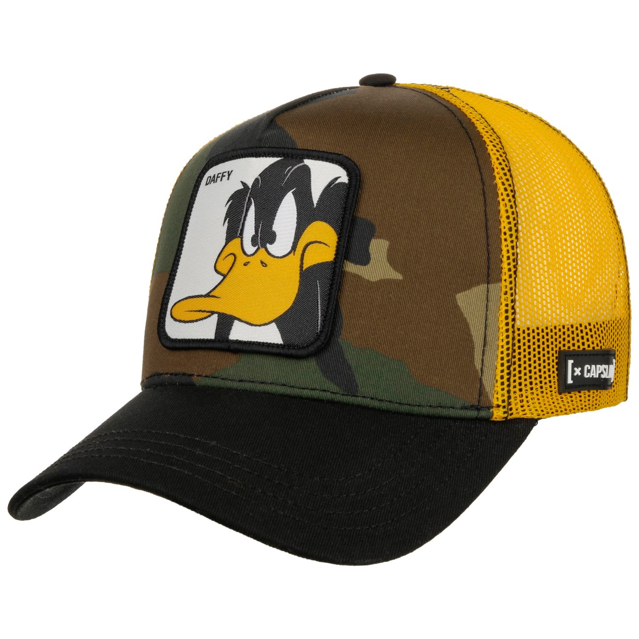Capslab Unisex Camouflage Looney Tunes Daffy Trucker Keps By