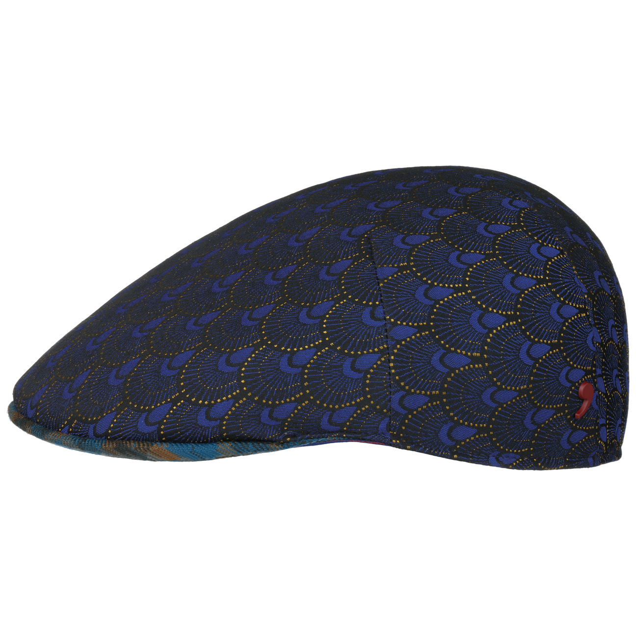 Pavone Flat Cap by Alfonso DEste