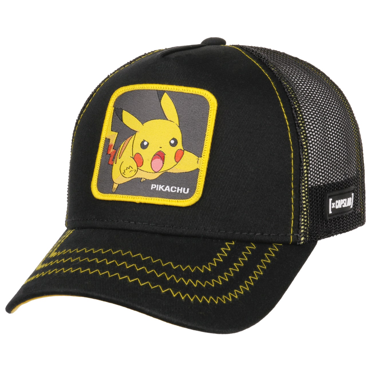 Pikachu Trucker Keps by Capslab