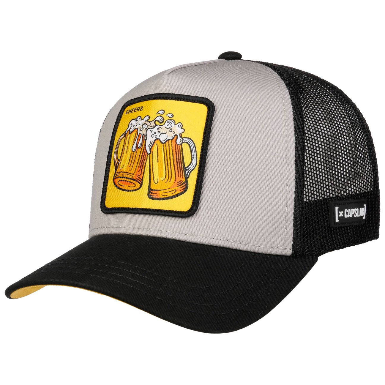Capslab Unisex Gul Cheers Trucker Keps By