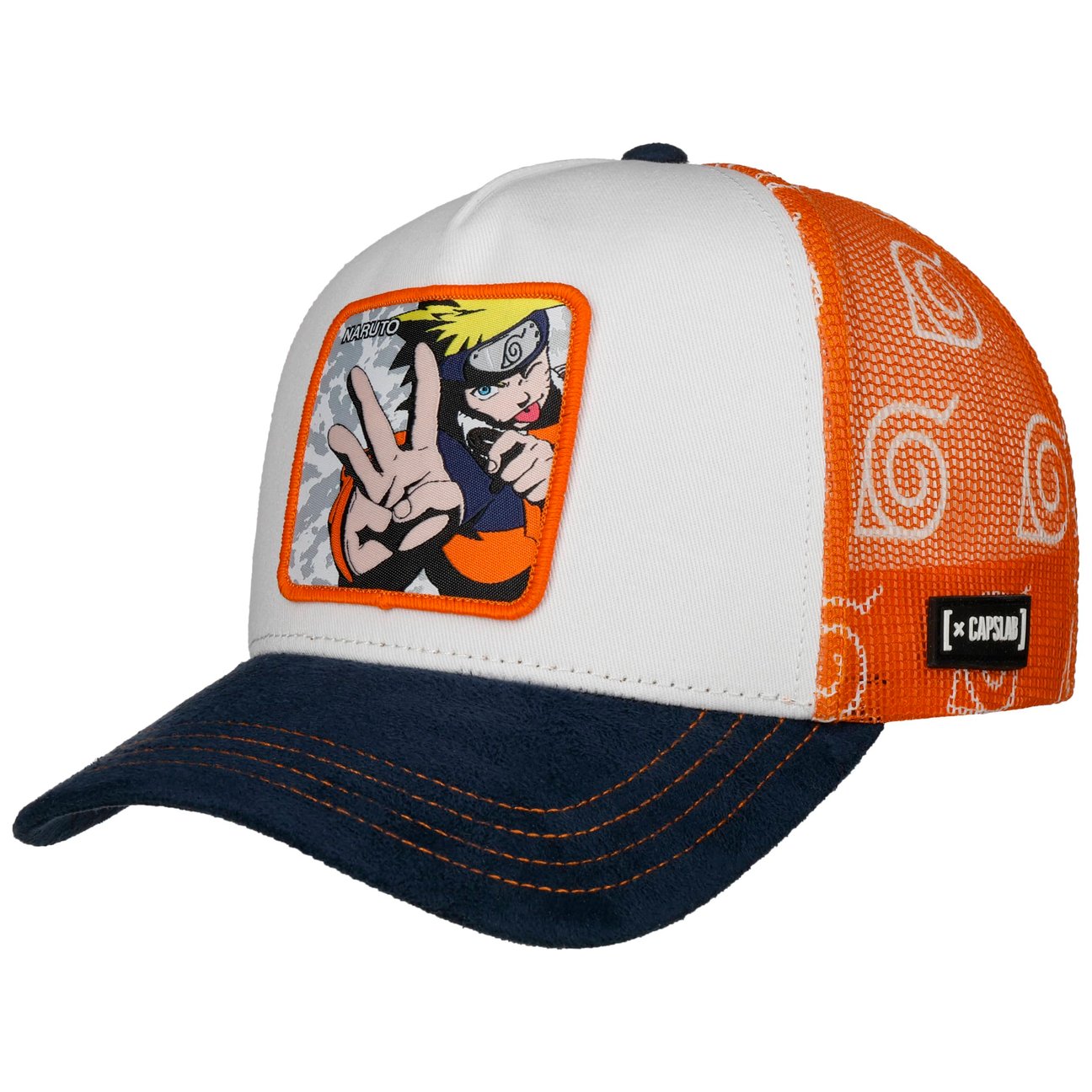 Capslab Unisex Orange Naruto Trucker Keps By