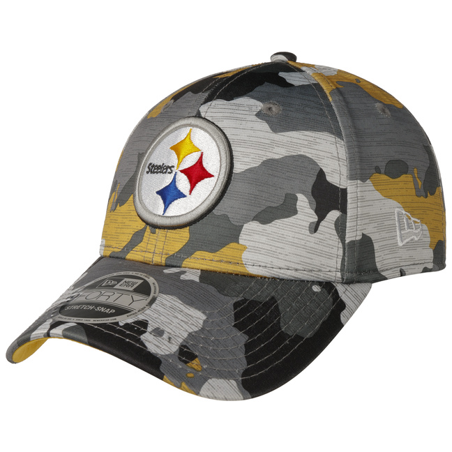 steelers camo fitted hat