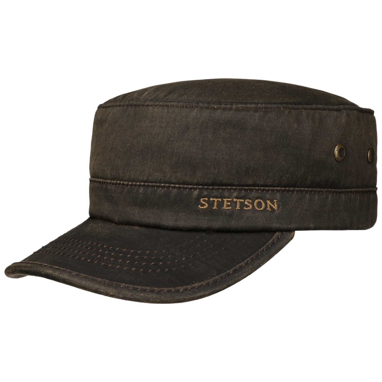 Stetson 7491120-6 Army Cap Datto Brown Winter