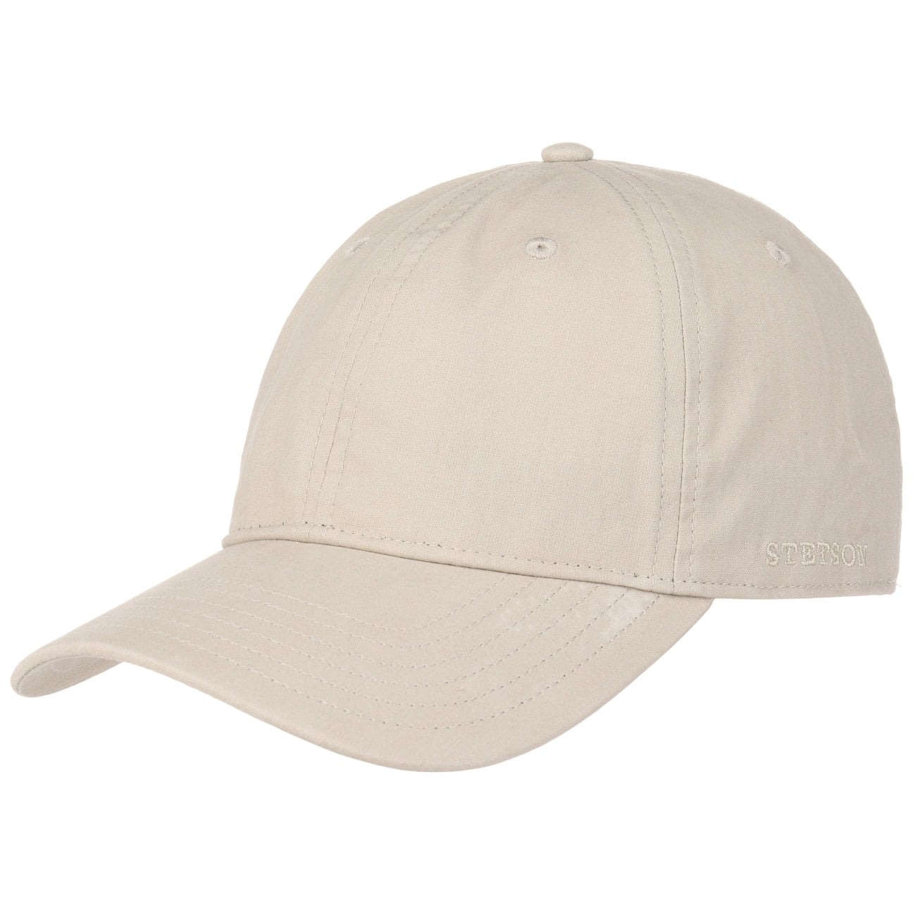 stetson 7711102-71 Delave baseball cap beige organic cotton
