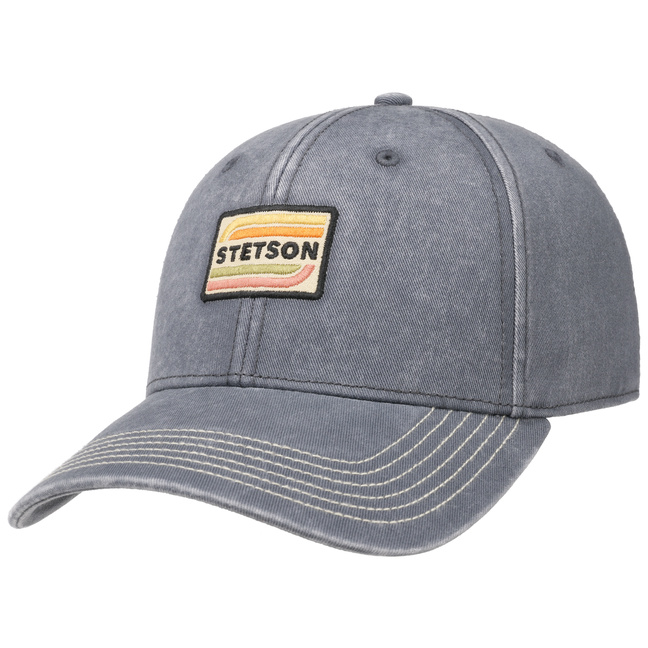 Stetson 7721110 3 Grey Lenloy cotton cap 