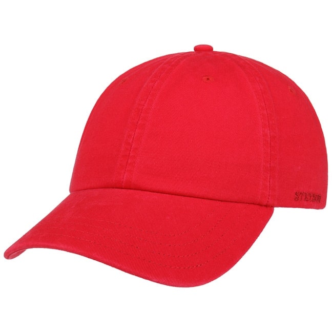 Stetson 7711101-8 Rector dad cap red