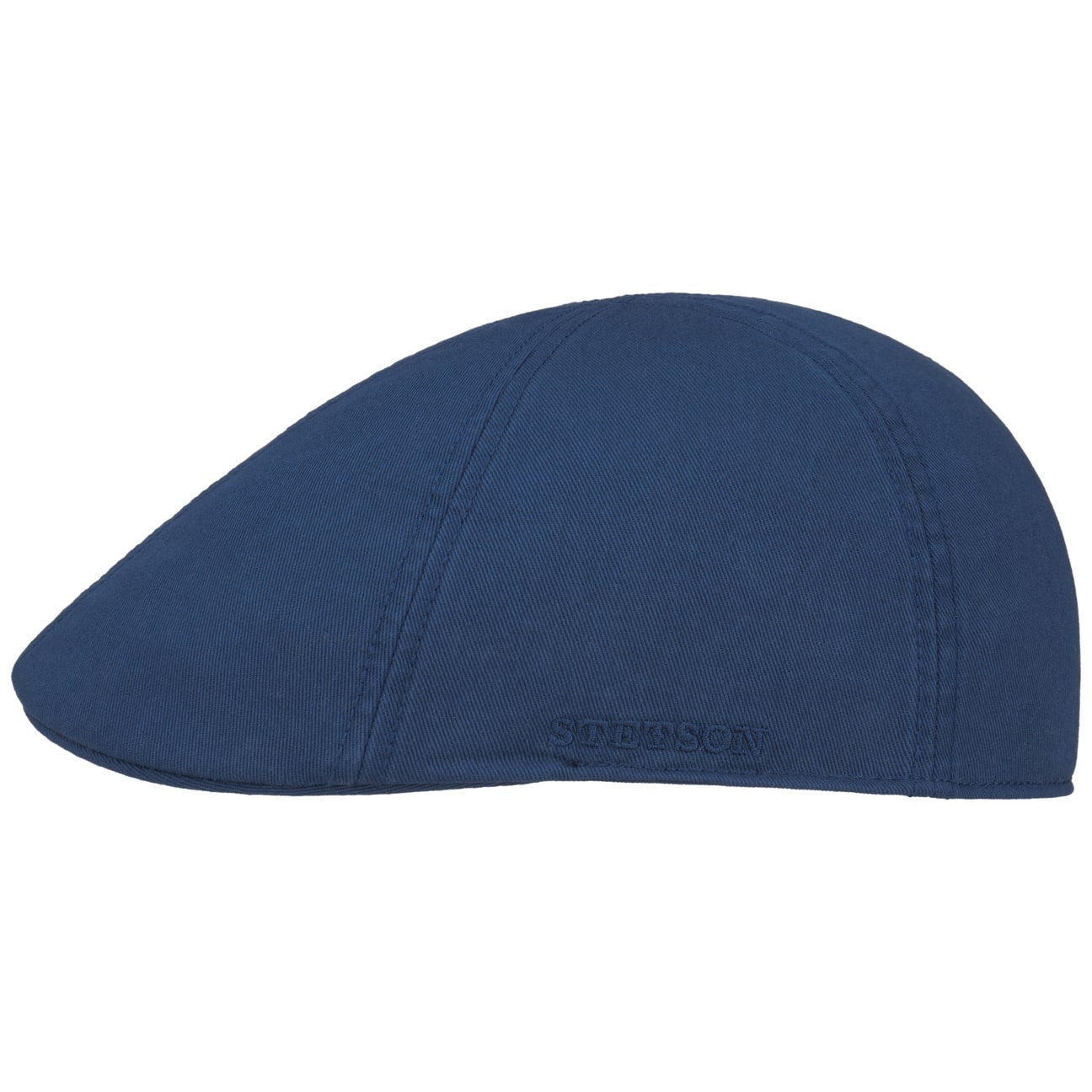 Stetson 6611105-23 Texas cotton blue flat cap gubbkeps
