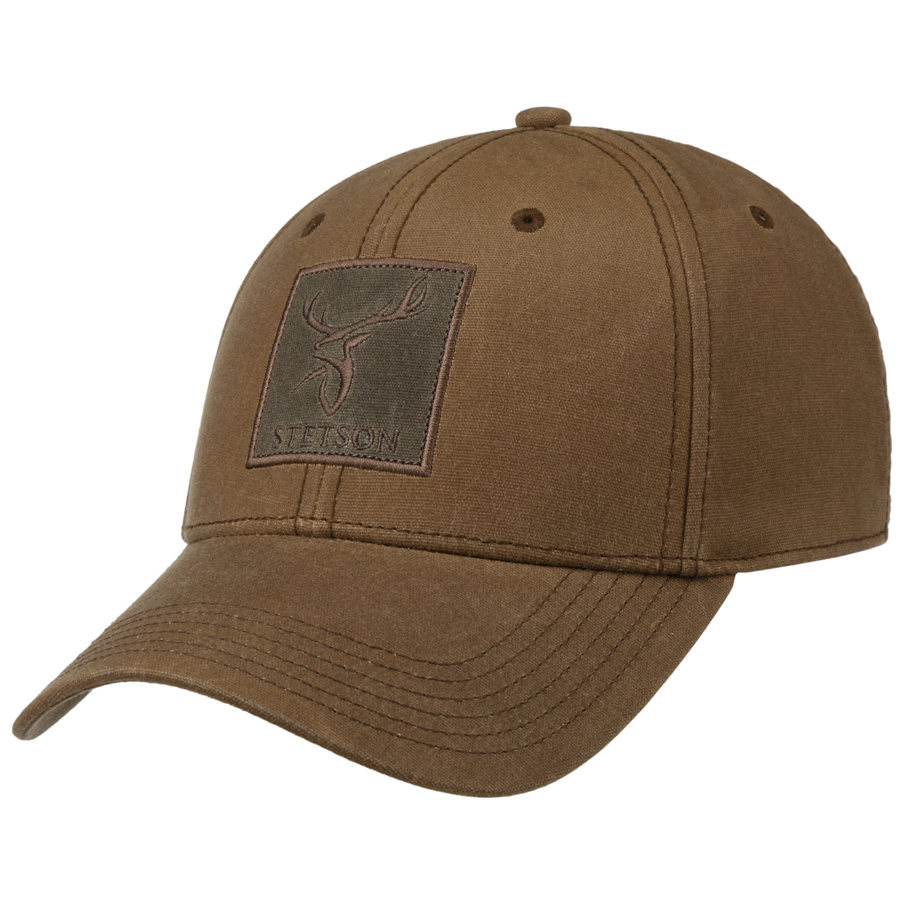 Stetson 7721131-5 Deer Brown Wax Baseball cap