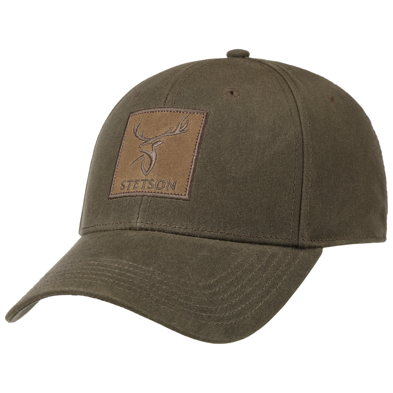 Stetson 7721131-5 Vintage Deer Olivegreen Baseball cap