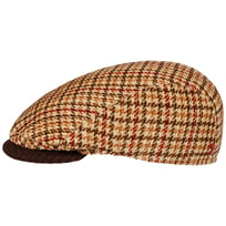 4 Panel Houndstooth Flat Cap by Alfonso D�Este - 1099,00 kr