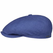 6 Panel Houndstooth Golf Flat Cap by Stetson - 1099,00 kr
