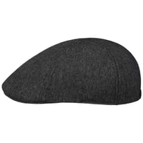 6 Panel M�lange Flat Cap by Lipodo - 409,00 kr
