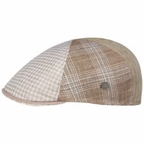 6 Panel Patchwork Flat Cap by Lierys - 1049,00 kr