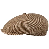 8 Panel Avondale Wool Flat Cap by JJ Hats - 1579,00 kr