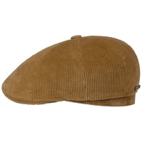 8 Panel Carson Cord Flat Cap by Stetson - 1119,00 kr
