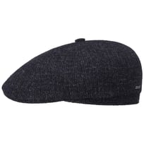 8 Panel Selton Wool Flat Cap by Stetson - 1329,00 kr