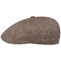 8 Panel Talford Sustainable Flat Cap by Stetson - 1339,00 kr
