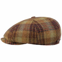 8 Panel Wool Garage Flat Cap by Stetson - 1319,00 kr