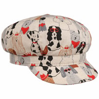 Allover Dogs Newsboykeps by Lierys - 799,00 kr