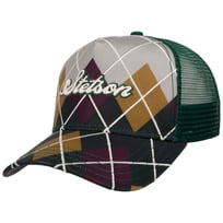 Argyle Check Trucker Keps by Stetson - 649,00 kr