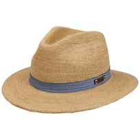 Barista Crochet Traveller Raffiahatt by Stetson - 1649,00 kr