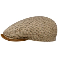 Belfast Cotton Mix Structure Flat Cap by Stetson - 1759,00 kr