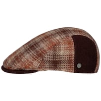 Benrover Check Flat Cap by Lierys - 969,00 kr