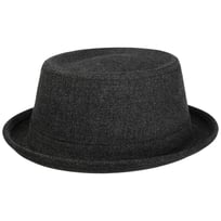 Black Denim Pork Pie Bomullshatt by Stetson - 989,00 kr