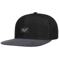 Black Denim Suede Keps by Reell - 549,00 kr