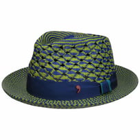 Blue & Green Panamahatt by Alfonso D�Este - 2639,00 kr