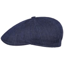 Bricksford 8 Panel Linne Flat Cap by Stetson - 1329,00 kr