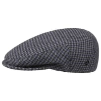 Britain Houndstooth Flat Cap by Lierys - 669,00 kr