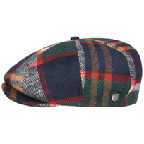 Brood Colour Check Flat Cap by Brixton - 669,00 kr