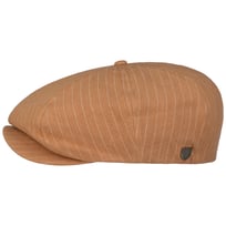 Brood Pinstripe Flat Cap by Brixton - 659,00 kr