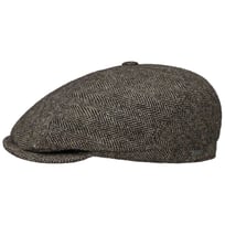 Brooklin Classic Herringbone Flat Cap by Stetson - 989,00 kr