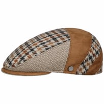 Burnham Patchwork Flat Cap by Lierys - 1579,00 kr