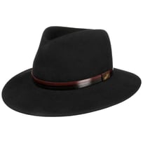 Cagliero H�rfilthatt med L�derband by Borsalino - 4709,00 kr