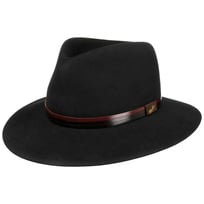 Cagliero H�rfilthatt med L�derband by Borsalino - 4769,00 kr