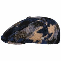 Camouflage Button Top Flat Cap by Lierys - 929,00 kr
