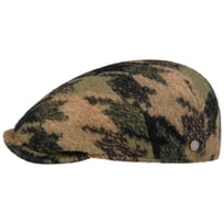 Camouflage Wool Flat Cap by Lierys - 929,00 kr