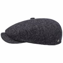Carlsen Wool Herringbone Flat Cap by Lierys - 939,00 kr
