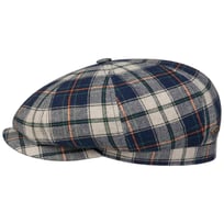 Caroma Check 8 Panel Flat Cap by JJ Hats - 1049,00 kr