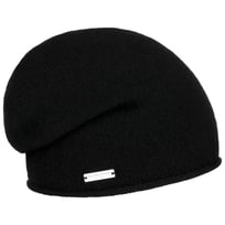 Cashmere Beanie med Rullad Kant by Seeberger - 929,00 kr