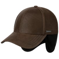 Chevrette Cowhide Keps med �ronklaffar by Stetson - 1329,00 kr
