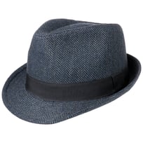 Classic Herringbone Trilby Hatt by Lipodo - 489,00 kr