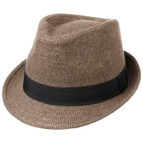 Classic Herringbone Trilby Hatt by Lipodo - 499,00 kr