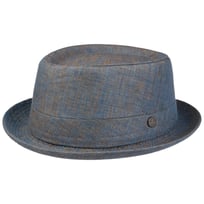 Classic Pork Pie Linne Hatt by Lierys - 799,00 kr