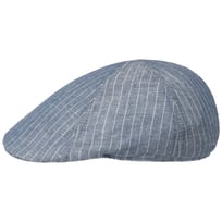 Classic Stripes Linne Flat Cap by Lipodo - 409,00 kr