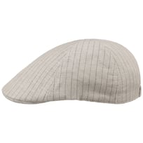 Classic Stripes Linne Flat Cap by Lipodo - 409,00 kr
