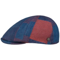 Coloured Patches Flat Cap by Lierys - 799,00 kr